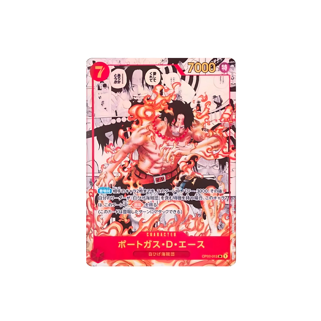 Portgas.D.Ace SR-SP (Comic Parallel) [OP02-013]